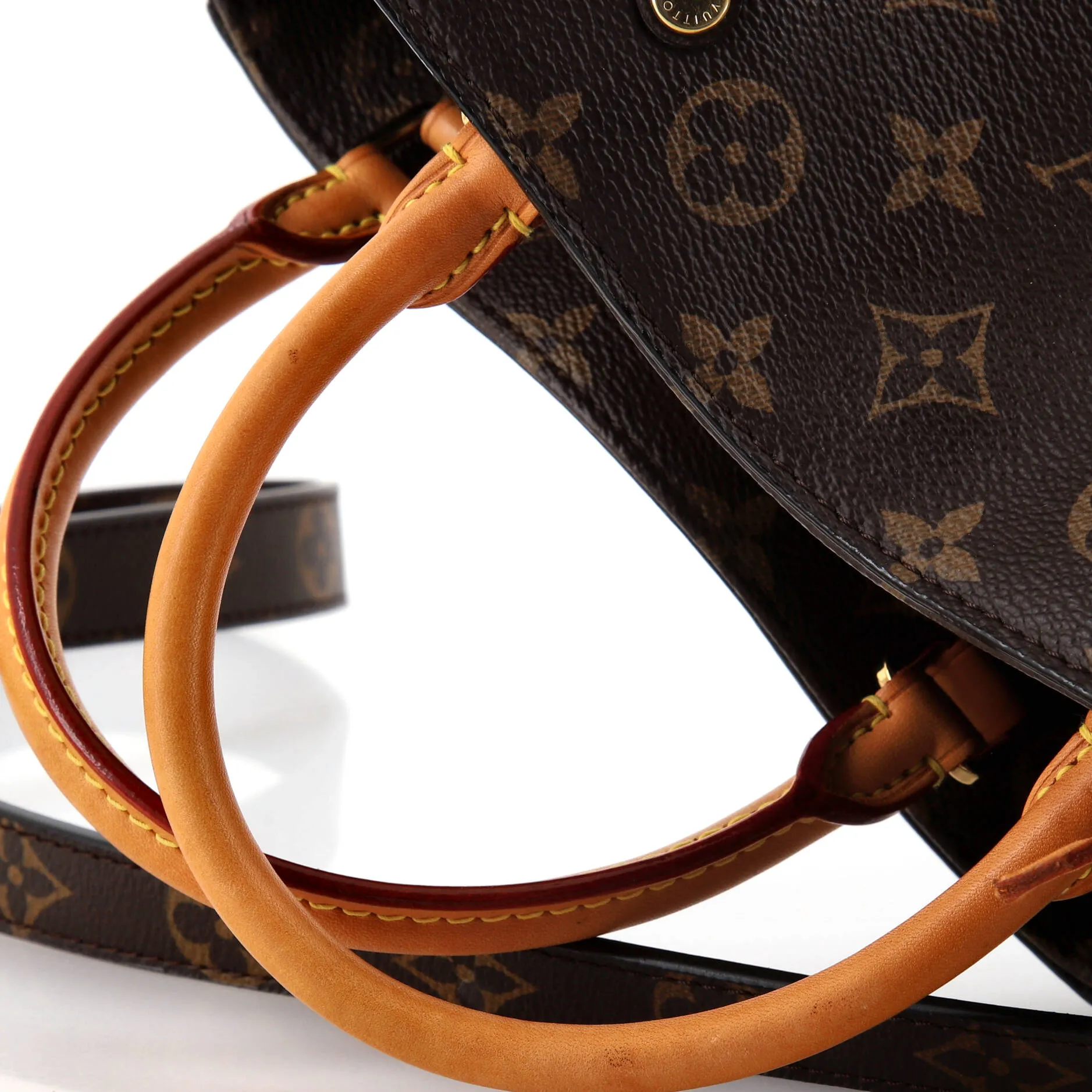 Designer Montaigne Handbag Monogram Canvas BB