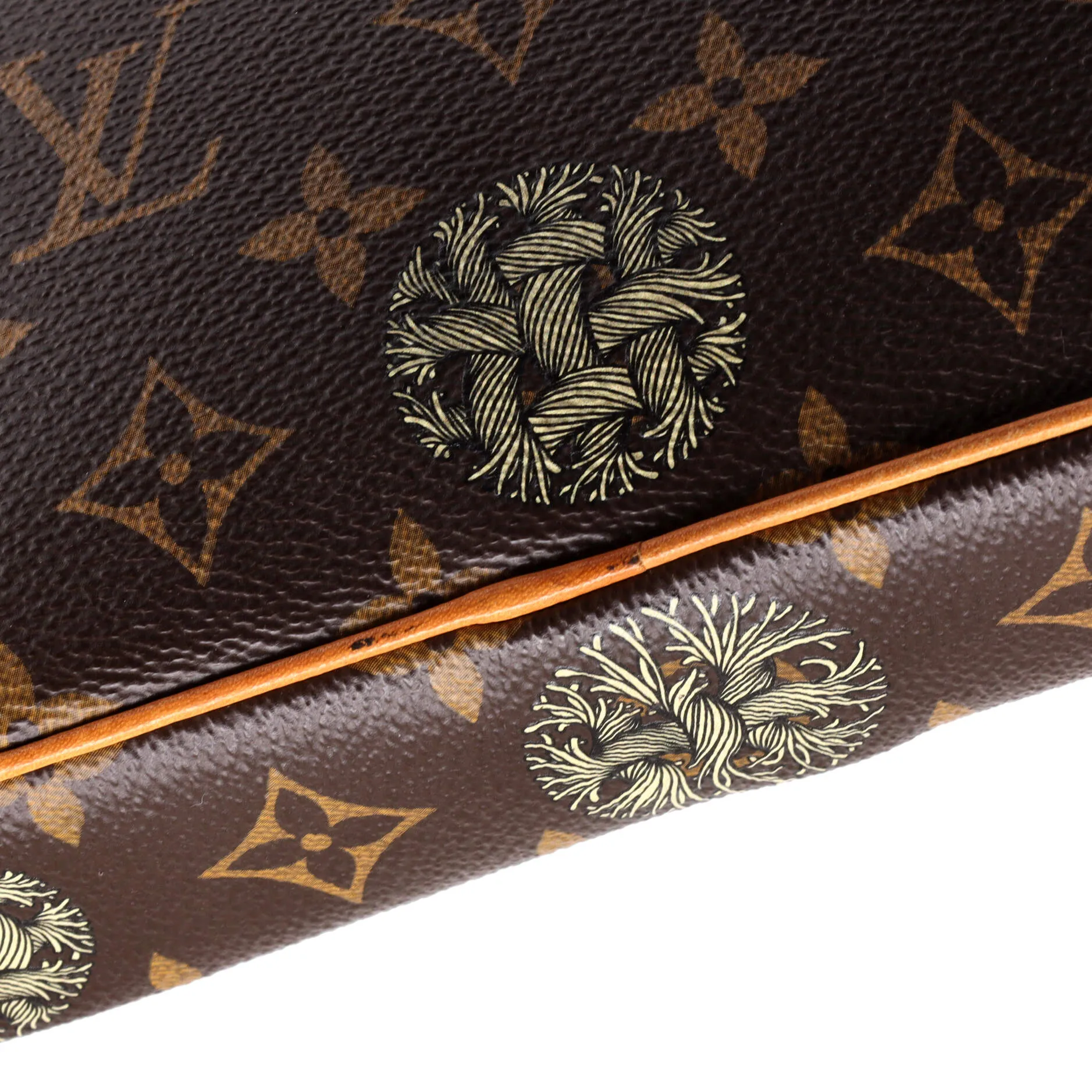 Designer Pochette Volga Limited Edition Nemeth Monogram Canvas