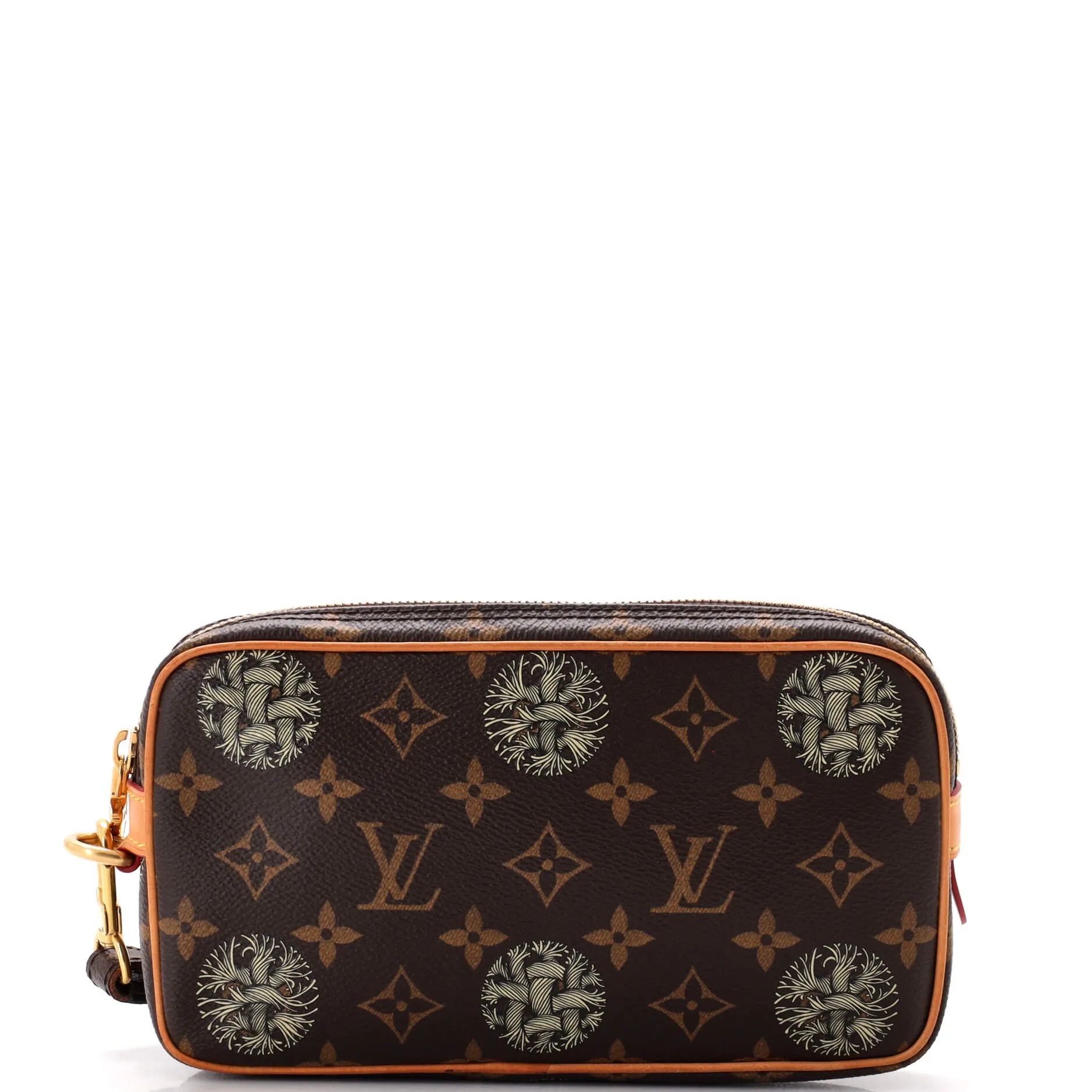 Designer Pochette Volga Limited Edition Nemeth Monogram Canvas