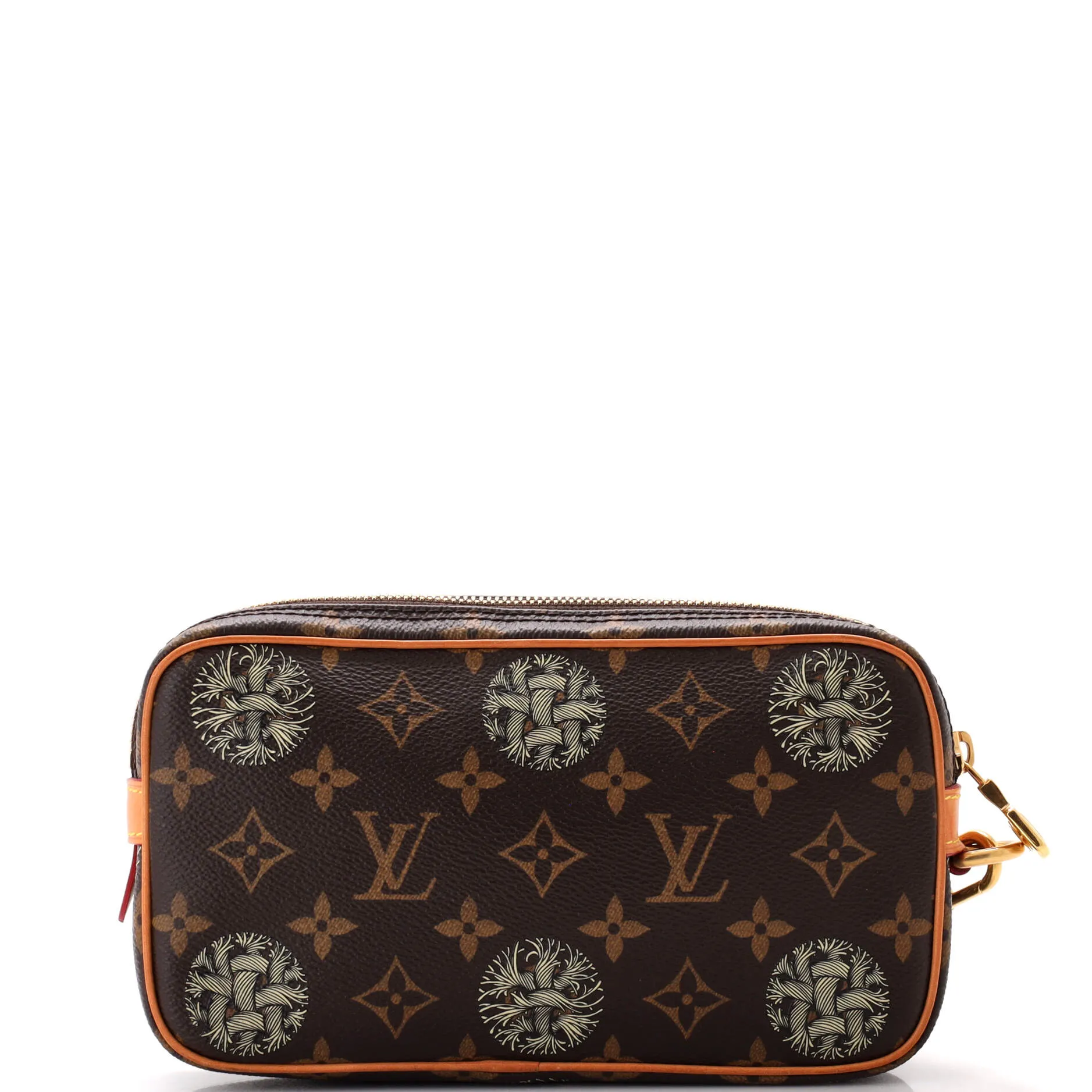 Designer Pochette Volga Limited Edition Nemeth Monogram Canvas