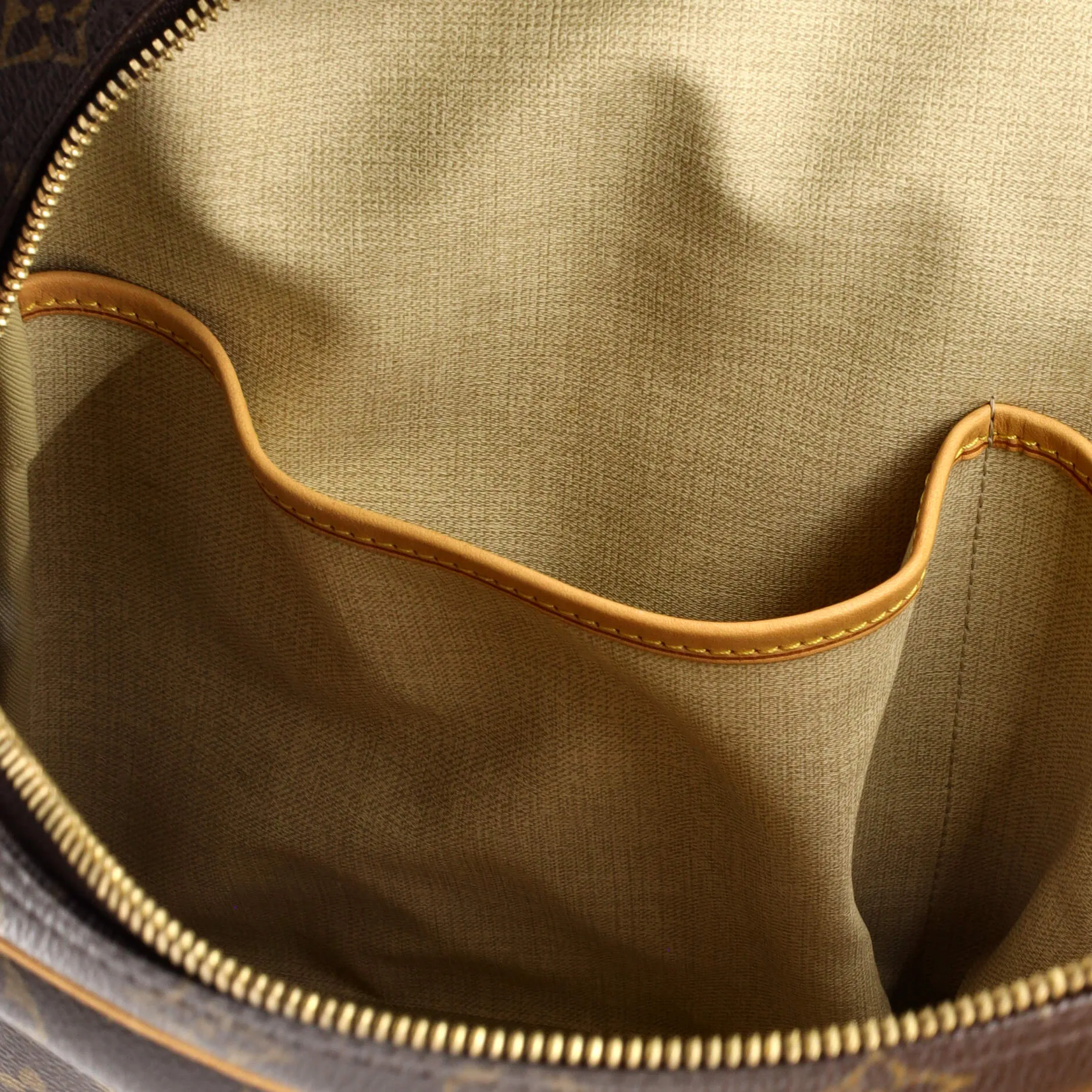 Designer Reporter Bag Monogram Canvas GM