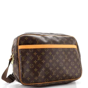 Designer Reporter Bag Monogram Canvas GM