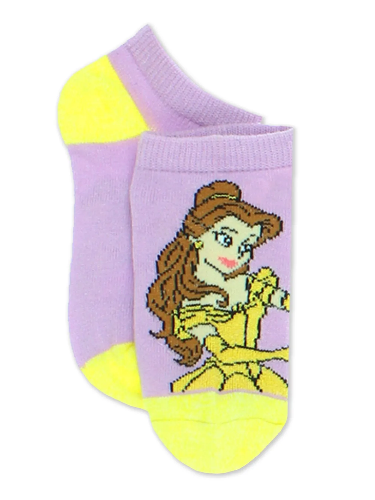 Disney Princess No Show Socks 6-Pack