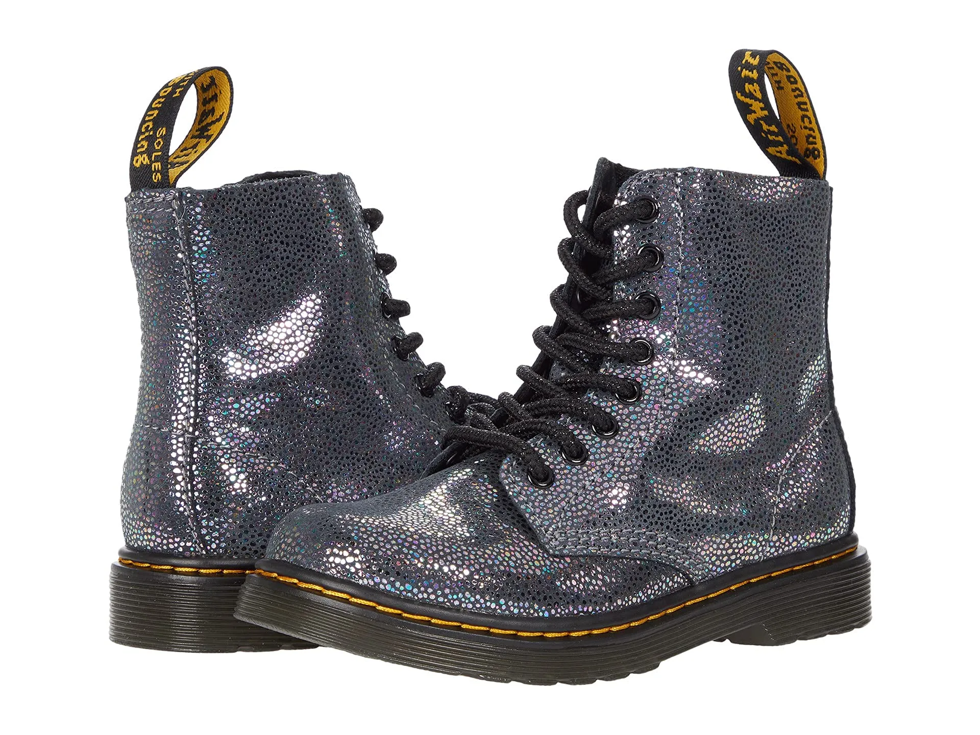 Dr. Martens 1460 Pascal (Little Kid/Big Kid) Iridescent Kidray 1 UK (US 2 Little Kid) M