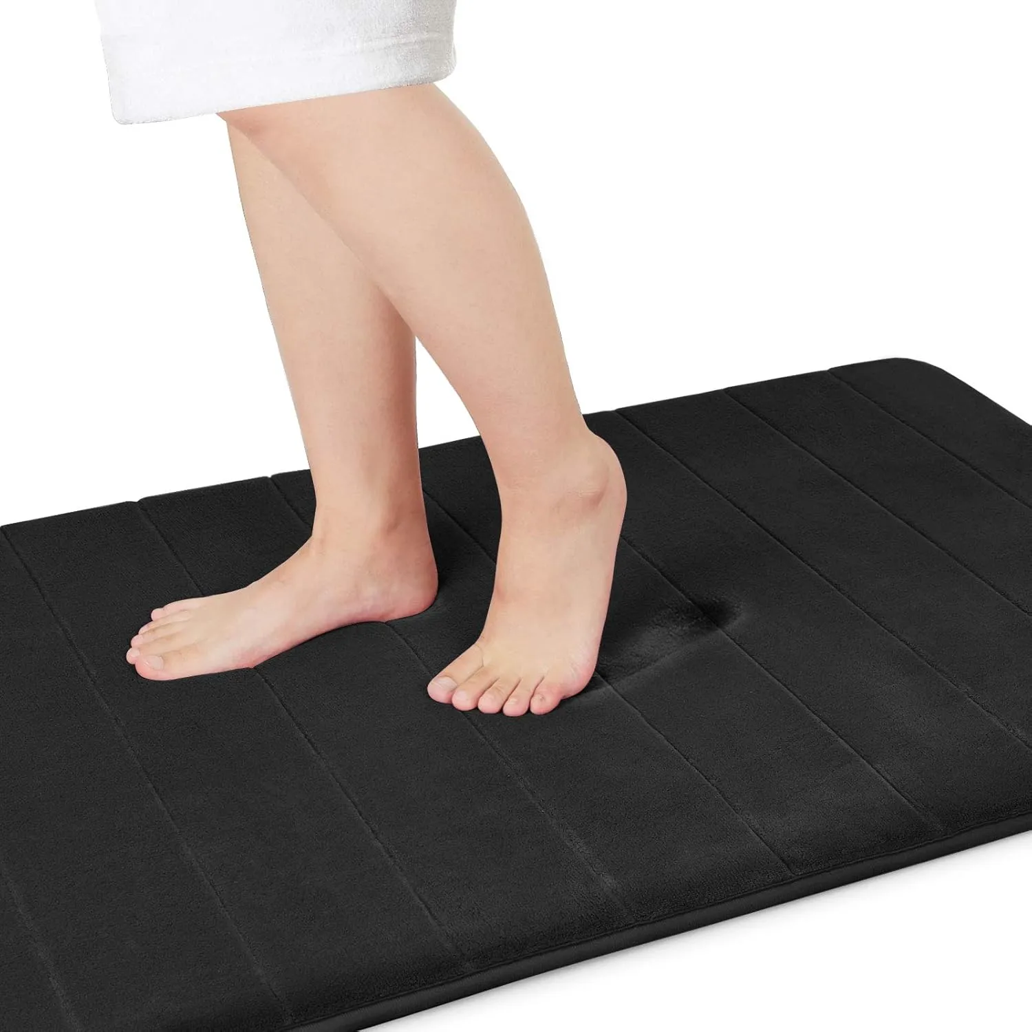 Drimat Memory Foam Bath Mat Black