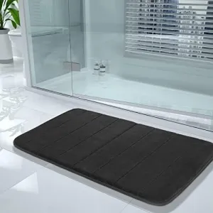 Drimat Memory Foam Bath Mat Black