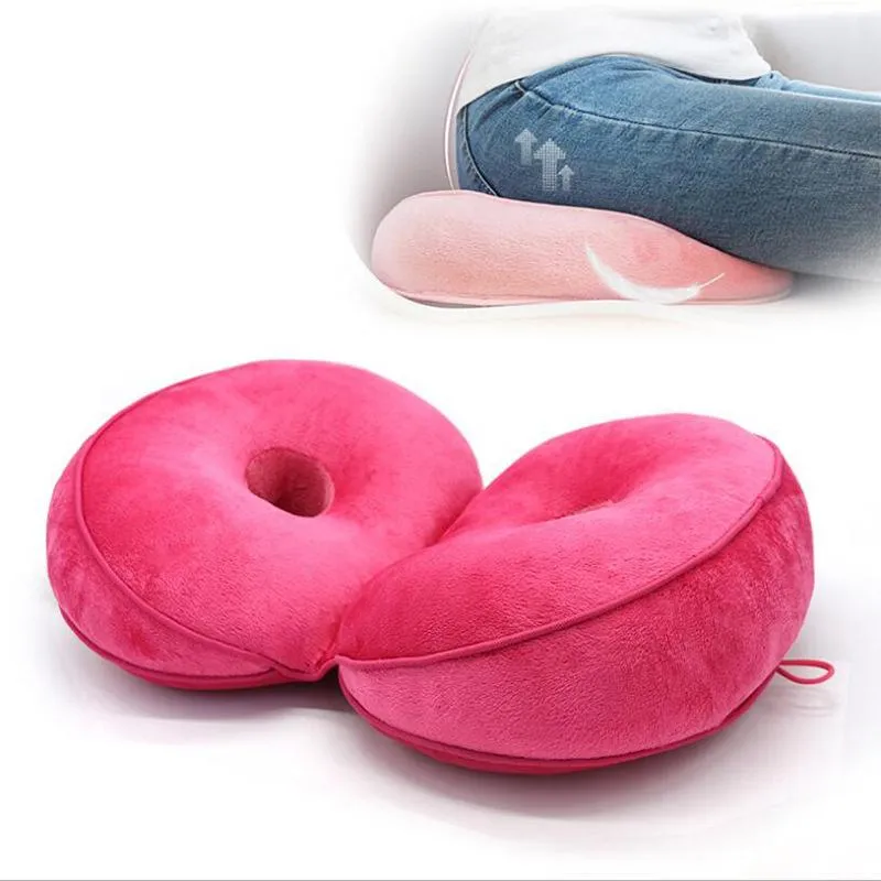 Dual Comfort Pressure Relief Orthopedic Memory Foam Cushion