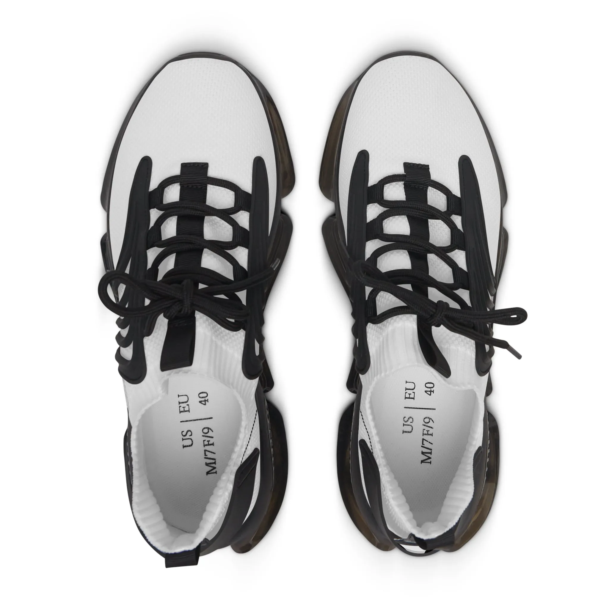 Elegant Women's Mesh Sneakers for Active Lifestyle Monochrome by Margo Makaroff - Personalization Available
