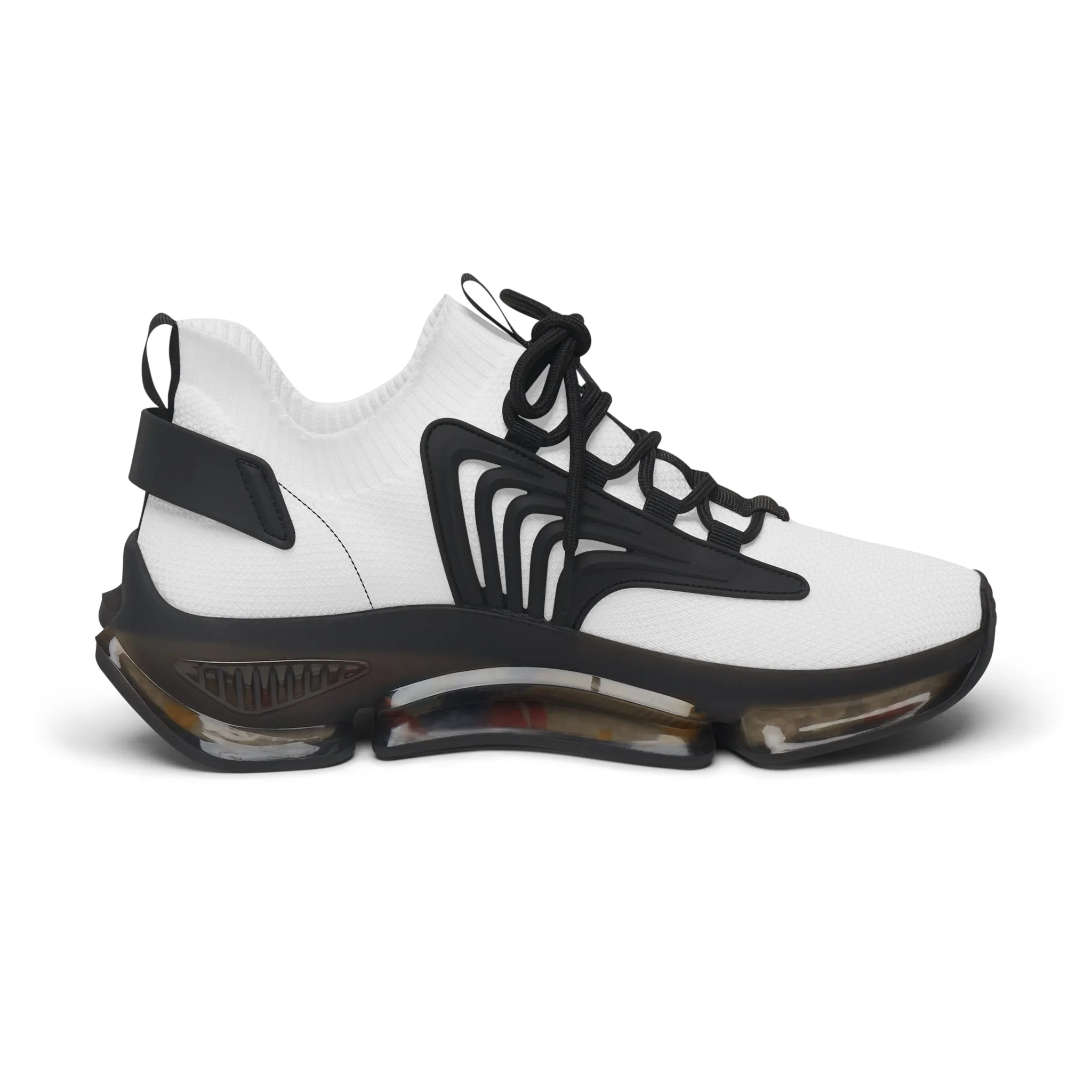 Elegant Women's Mesh Sneakers for Active Lifestyle Monochrome by Margo Makaroff - Personalization Available