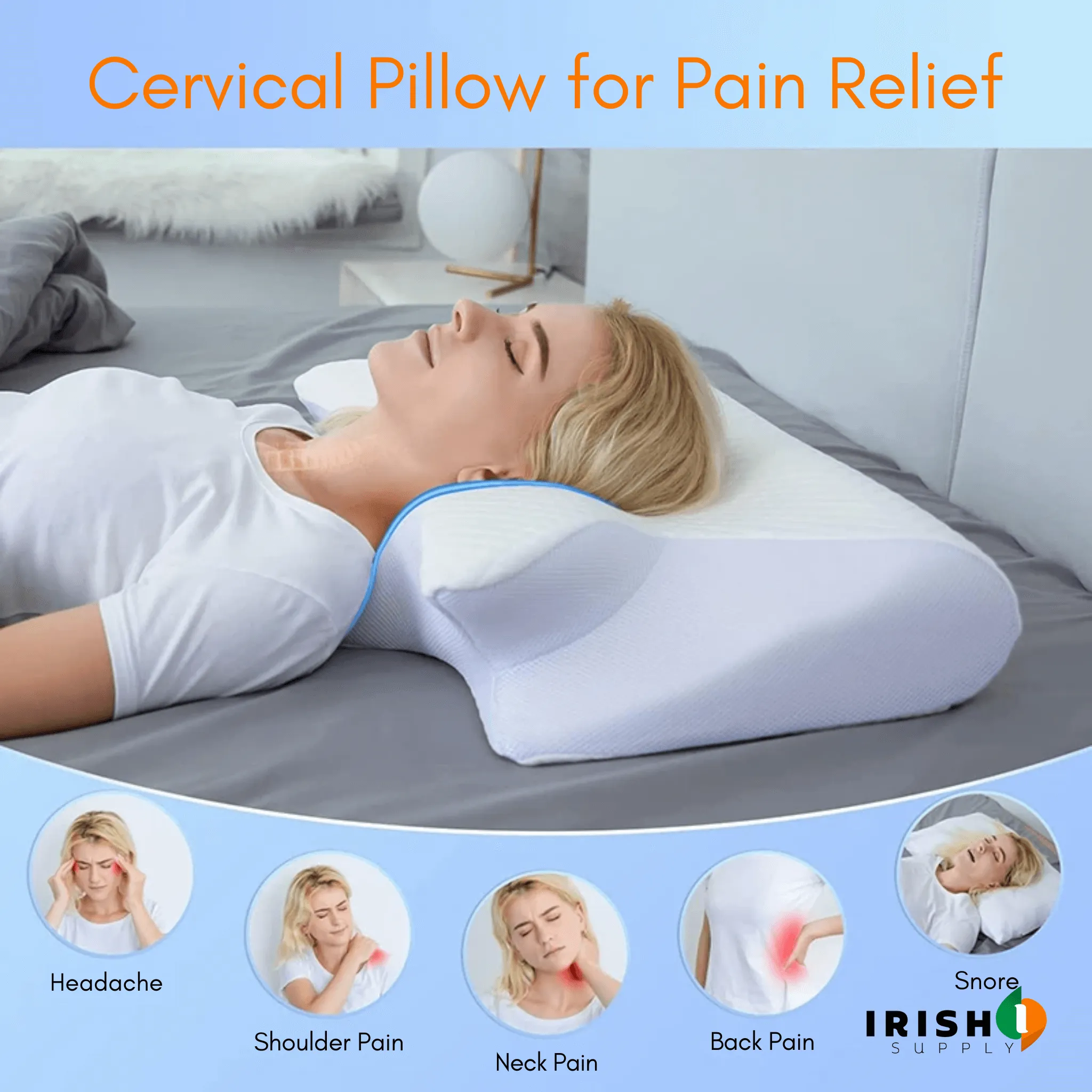 ERGOSOOTHE Innovative Neck Alignment Pillow