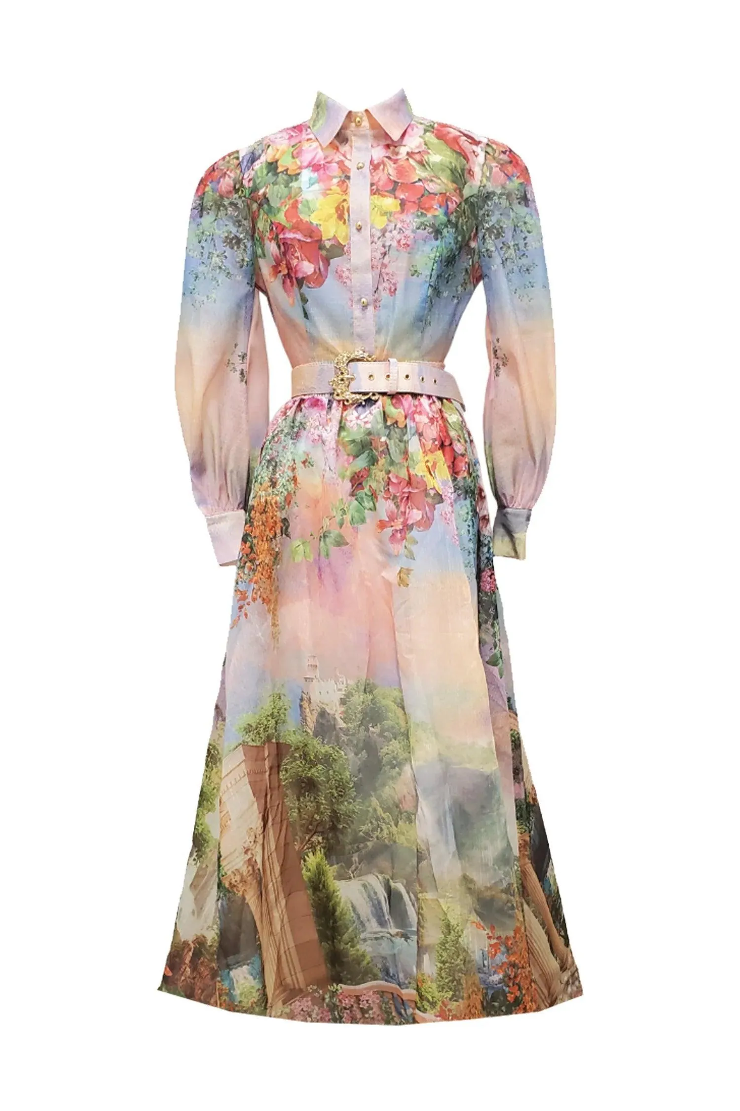 FLAIR 2PC MAXI SKIRT SET