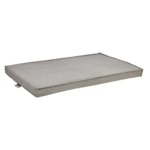 Flanella MicroVelvet Cool Gel Memory Foam Mattress Crate Pad — Shadow
