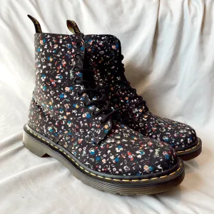 Floral Page Boots