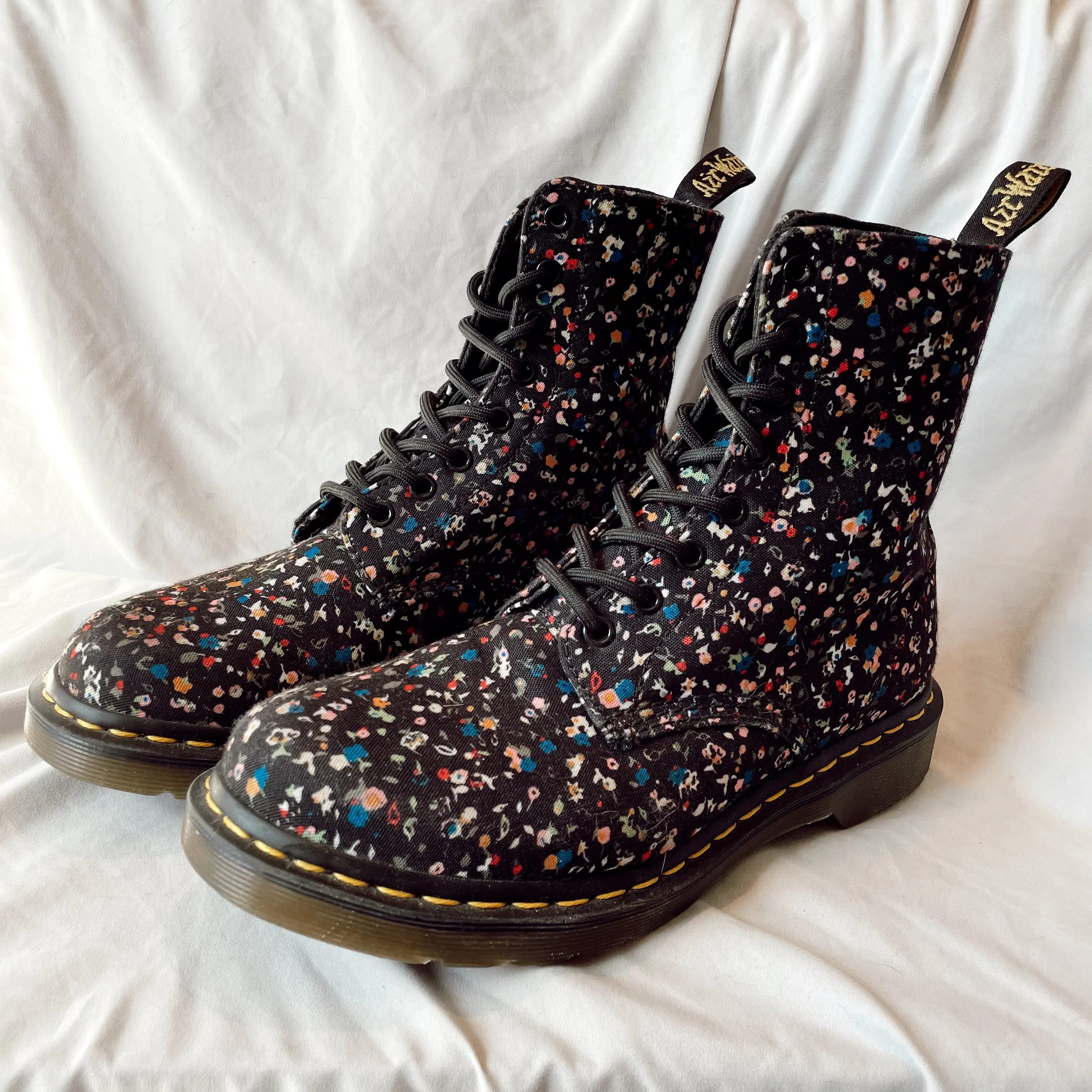 Floral Page Boots