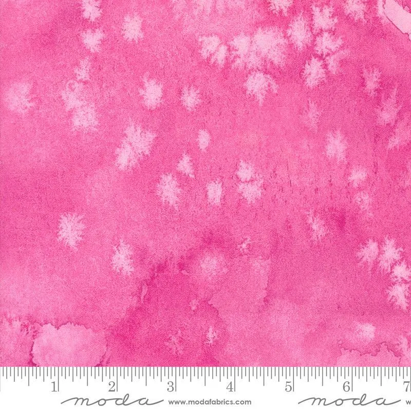 Floribunda by Moda Fabrics FLOW WATERCOLOR/HOT PINK