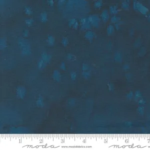 Floribunda by Moda Fabrics FLOW WATERCOLOR/PRUSSIAN BLUE