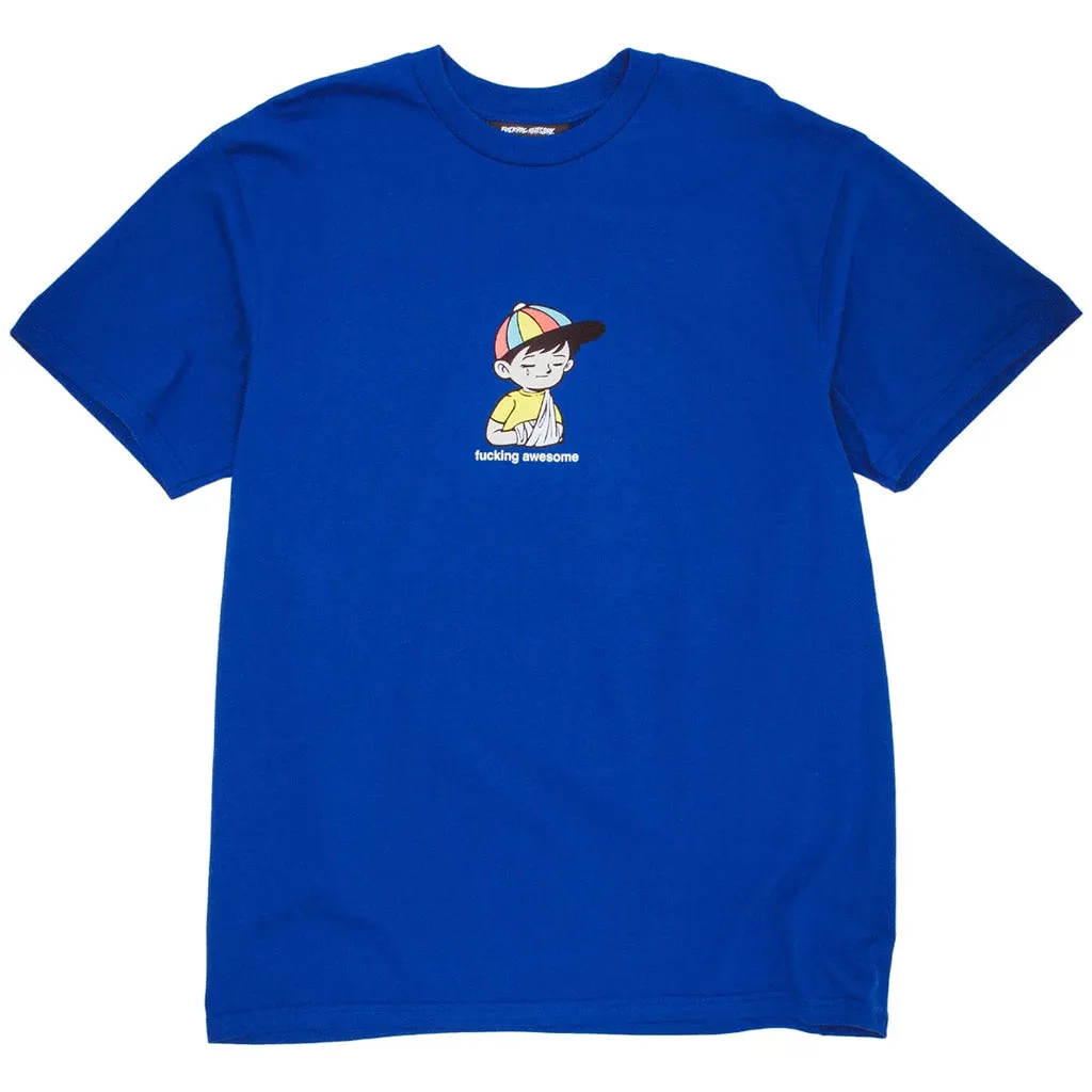 FUCKING AWESOME WANTO KID TEE - ROYAL BLUE