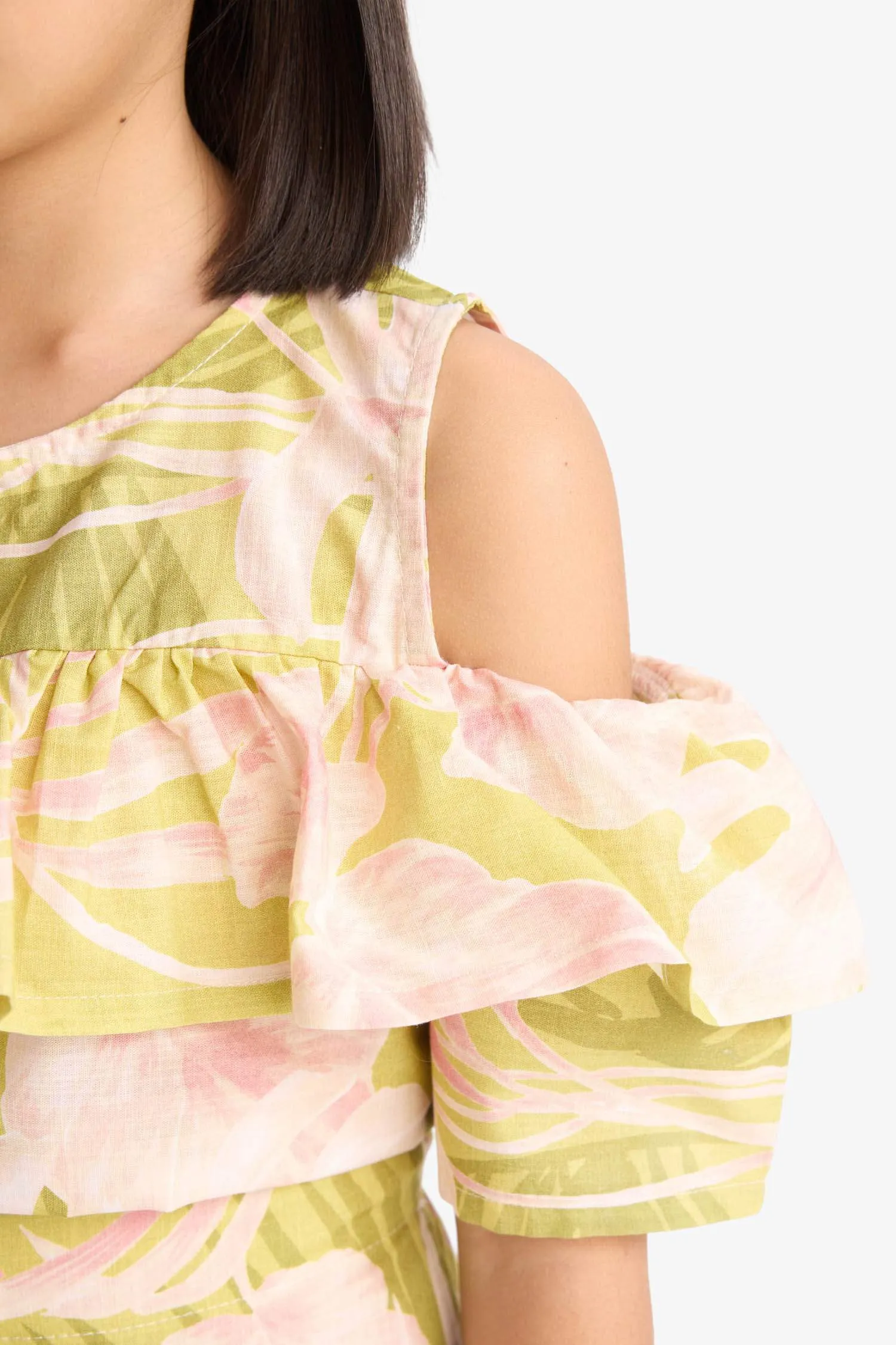 Girl Short Sleeve Blouse
