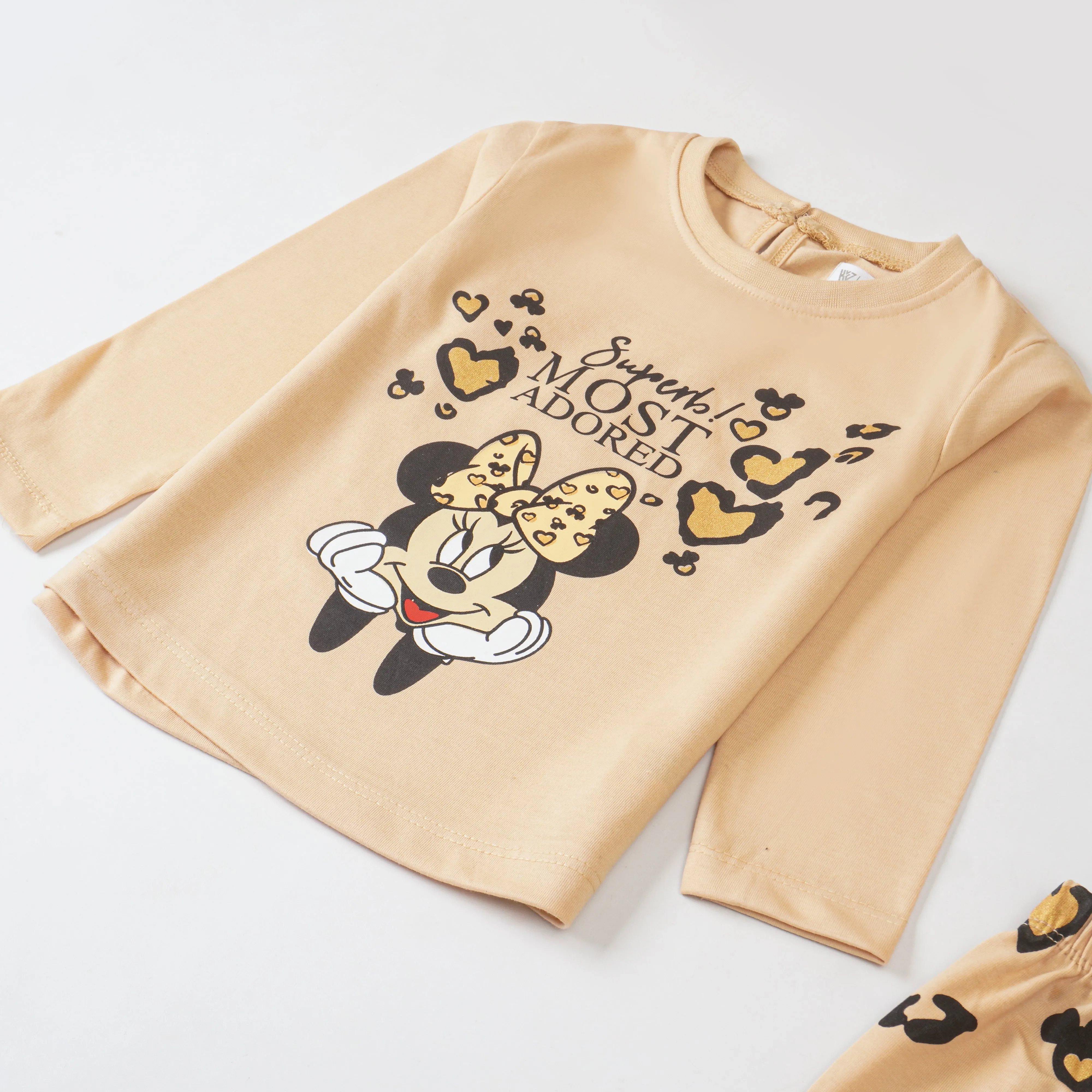 Girls Printed Full Sleeve Suit