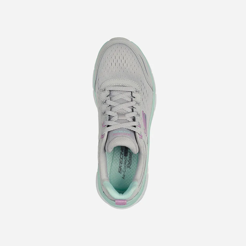 Giày Sneaker Nữ Skechers D'Lux Walker 2.0 - Xám