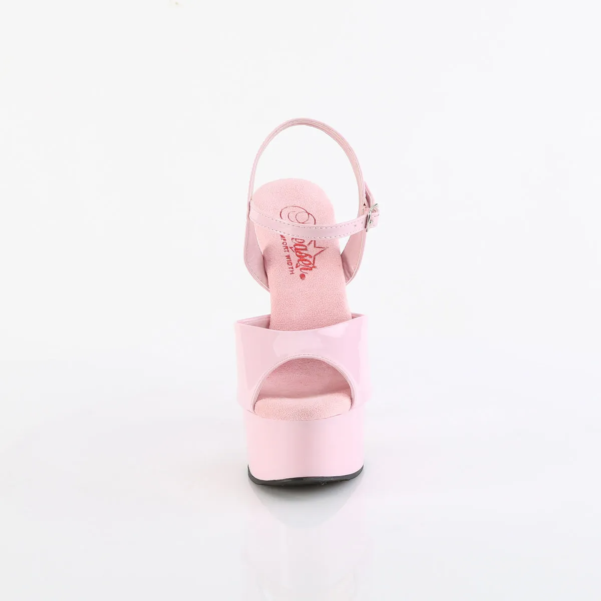 GLEAM-609  Baby Pink Patent/Baby Pink