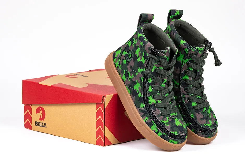 Green Dino BILLY Classic Lace High Tops