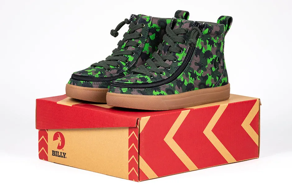 Green Dino BILLY Classic Lace High Tops