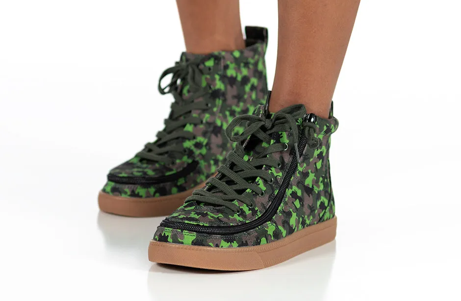 Green Dino BILLY Classic Lace High Tops