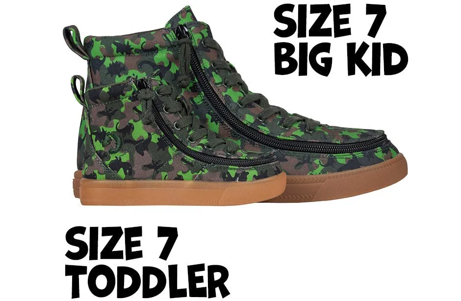 Green Dino BILLY Classic Lace High Tops