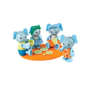 Hape Green Planet Elephant family