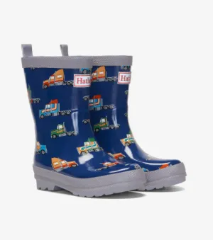 Hatley Big Rigs Shiny Rain boots