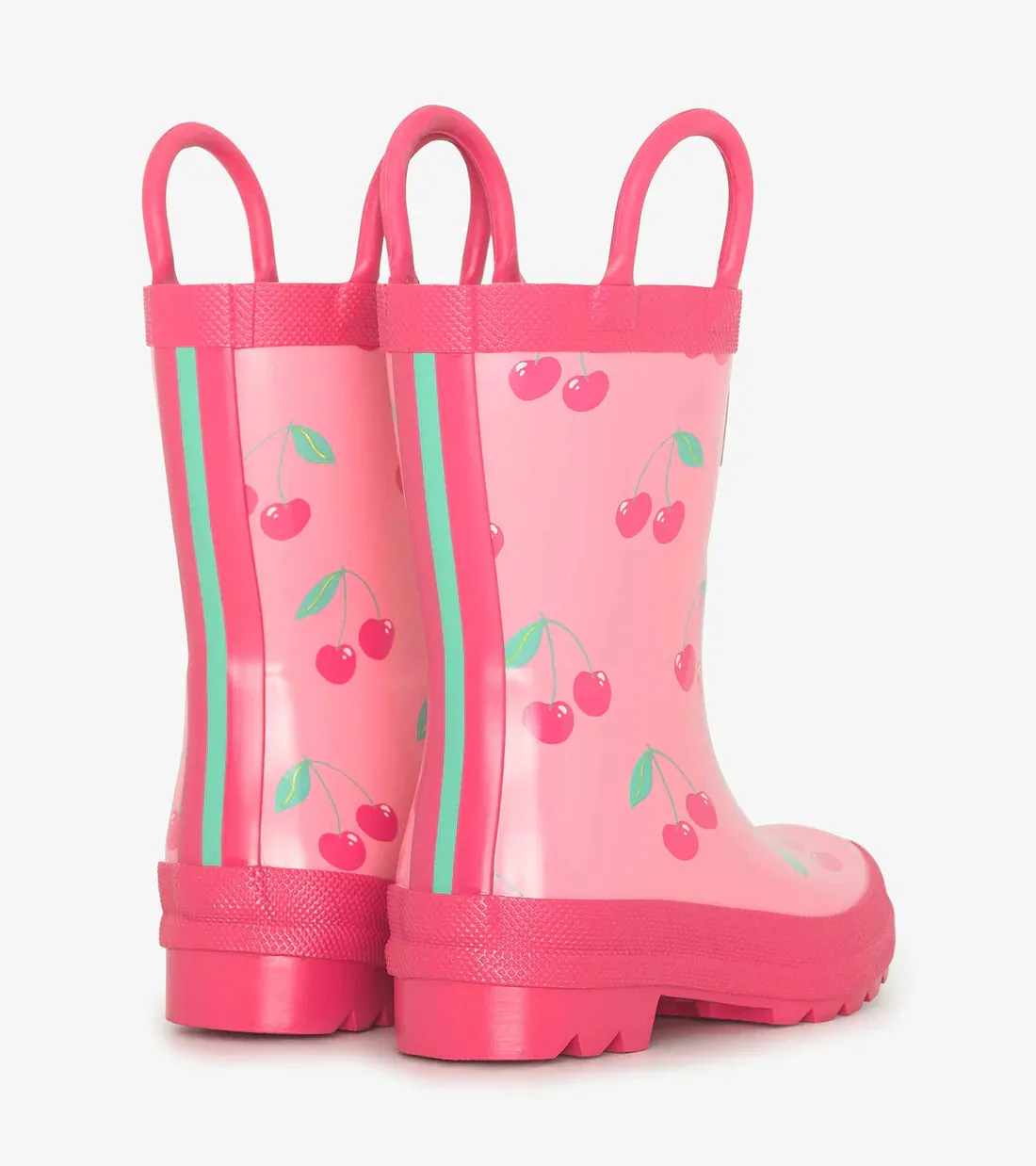 Hatley Rain Boots with Handles - Cherries