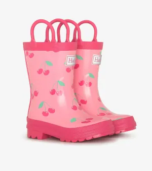 Hatley Rain Boots with Handles - Cherries