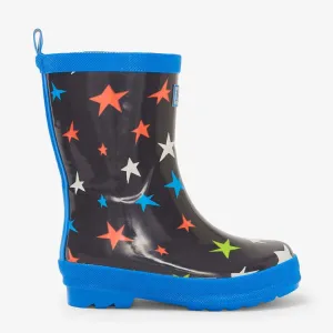 HATLEY Shiny Kids Rain Boots | Ombre Stars size 7
