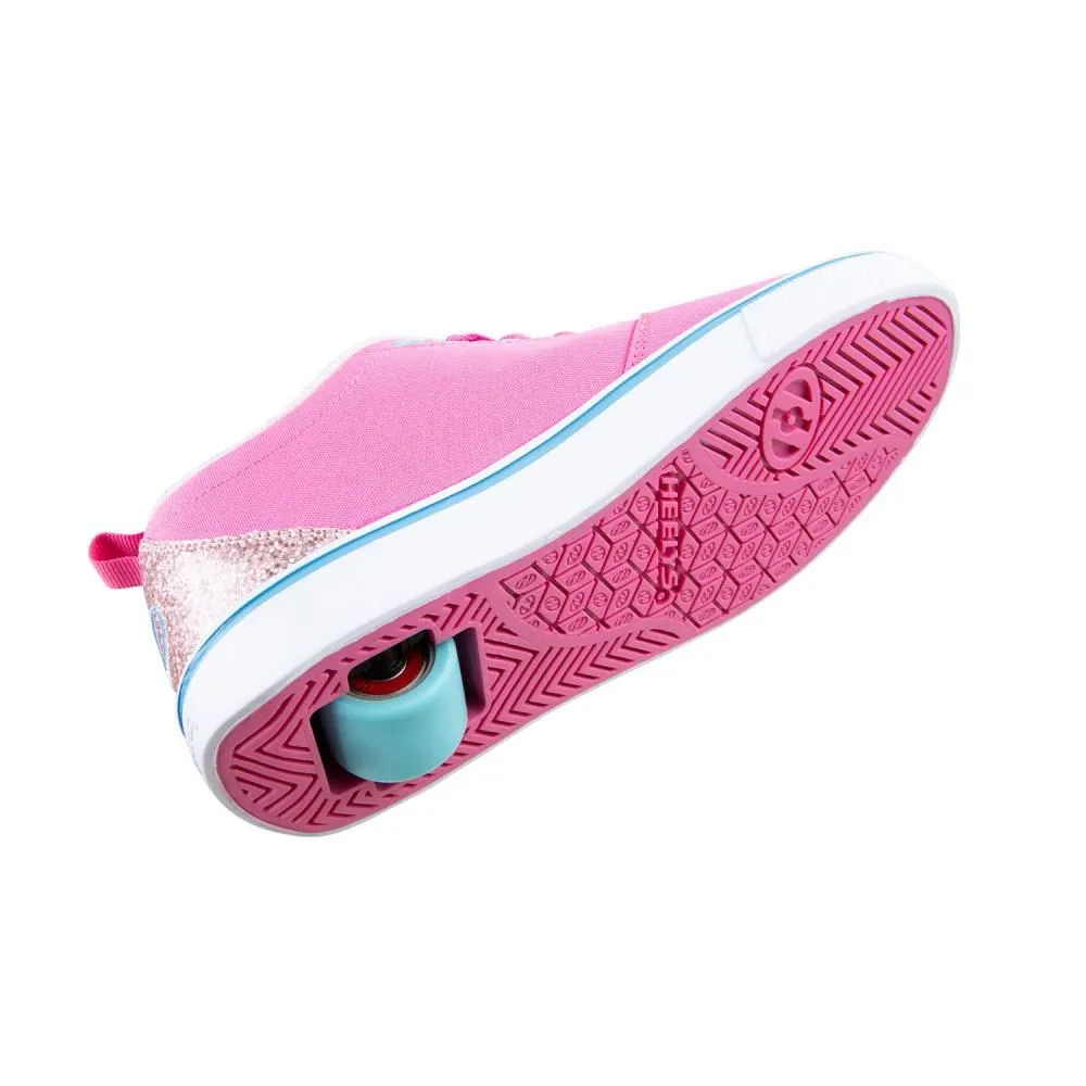 Heelys PRO20  - Pink / LT Pink / Turquise Canvas