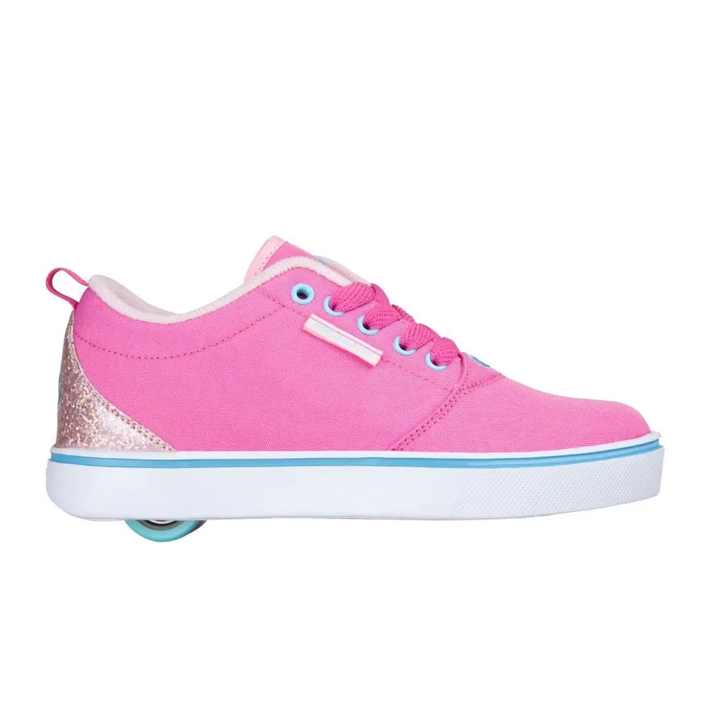 Heelys PRO20  - Pink / LT Pink / Turquise Canvas