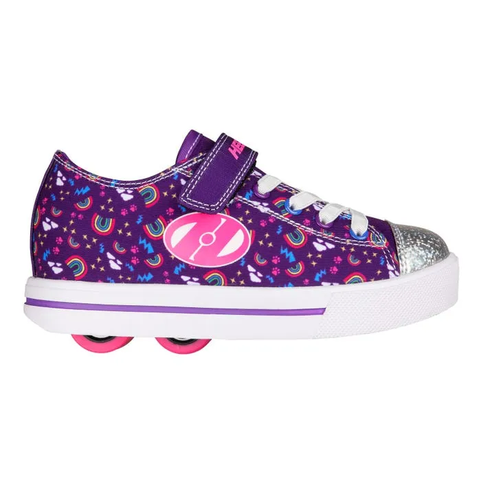 Heelys X2 Snazzy Purple / Multi / Rainbow
