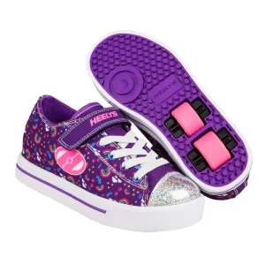 Heelys X2 Snazzy Purple / Multi / Rainbow