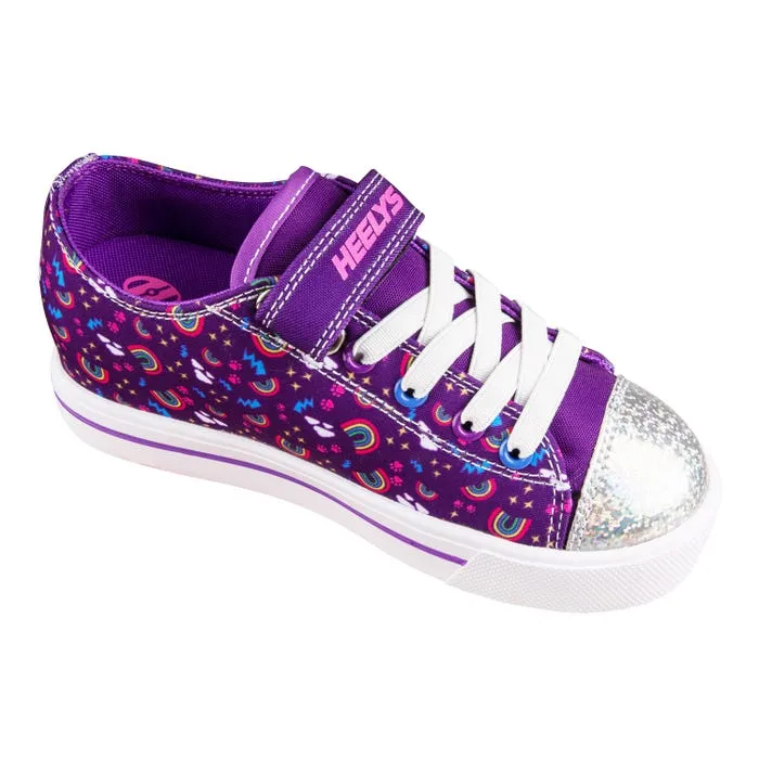 Heelys X2 Snazzy Purple / Multi / Rainbow