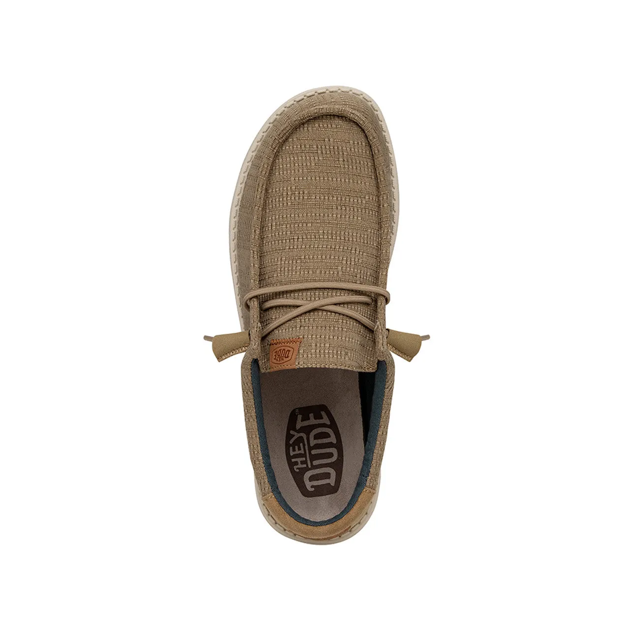 HEY DUDE WALLY GRID TAN - FOOTWEAR MEN'S