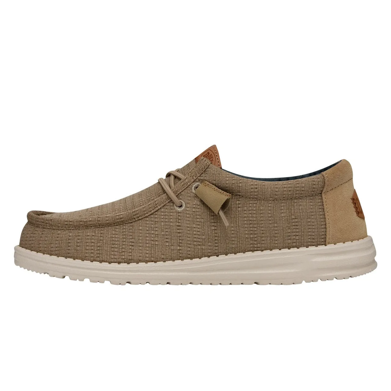 HEY DUDE WALLY GRID TAN - FOOTWEAR MEN'S