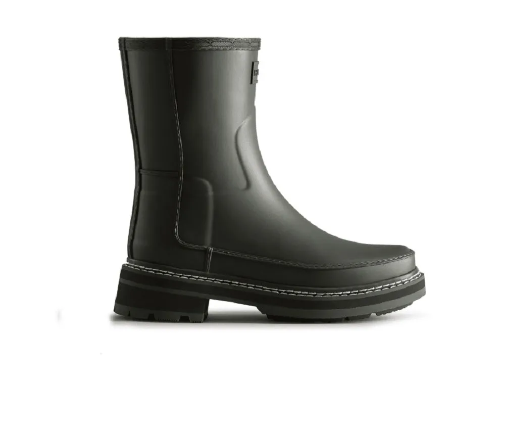 HUNTER W REF SHORT STITCH DETAIL BOOT