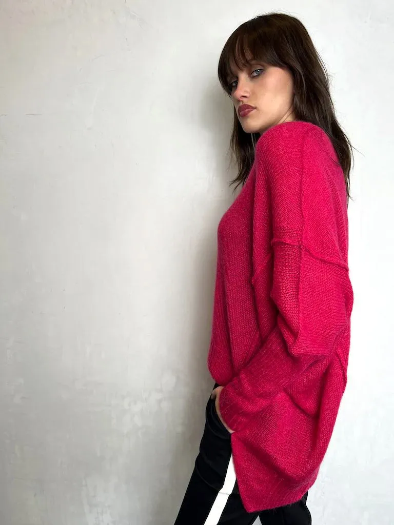 INZAGI Tokyo Knit - Fuchsia
