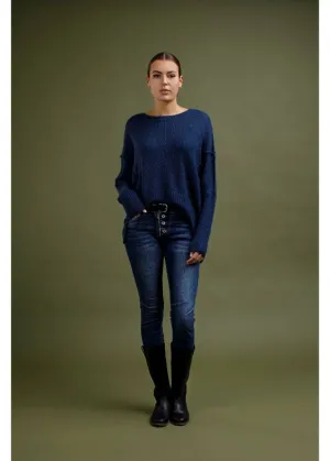 INZAGI Tokyo Knit - Navy