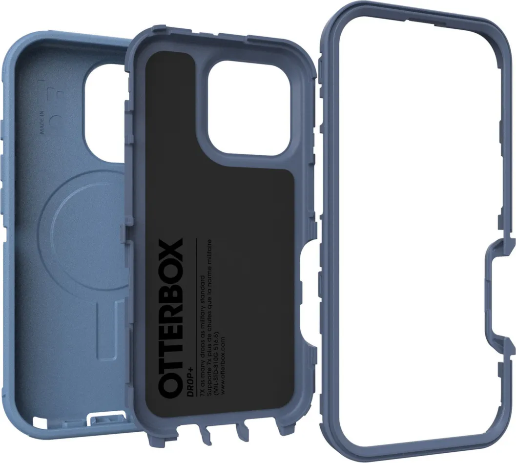 iPhone 16 Pro Otterbox Defender Pro w/ MagSafe Series Case - Blue - Baby Blue Jeans