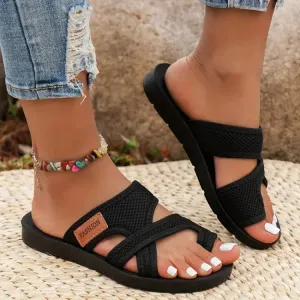Isabel® | Perforated mesh slip-on sandals