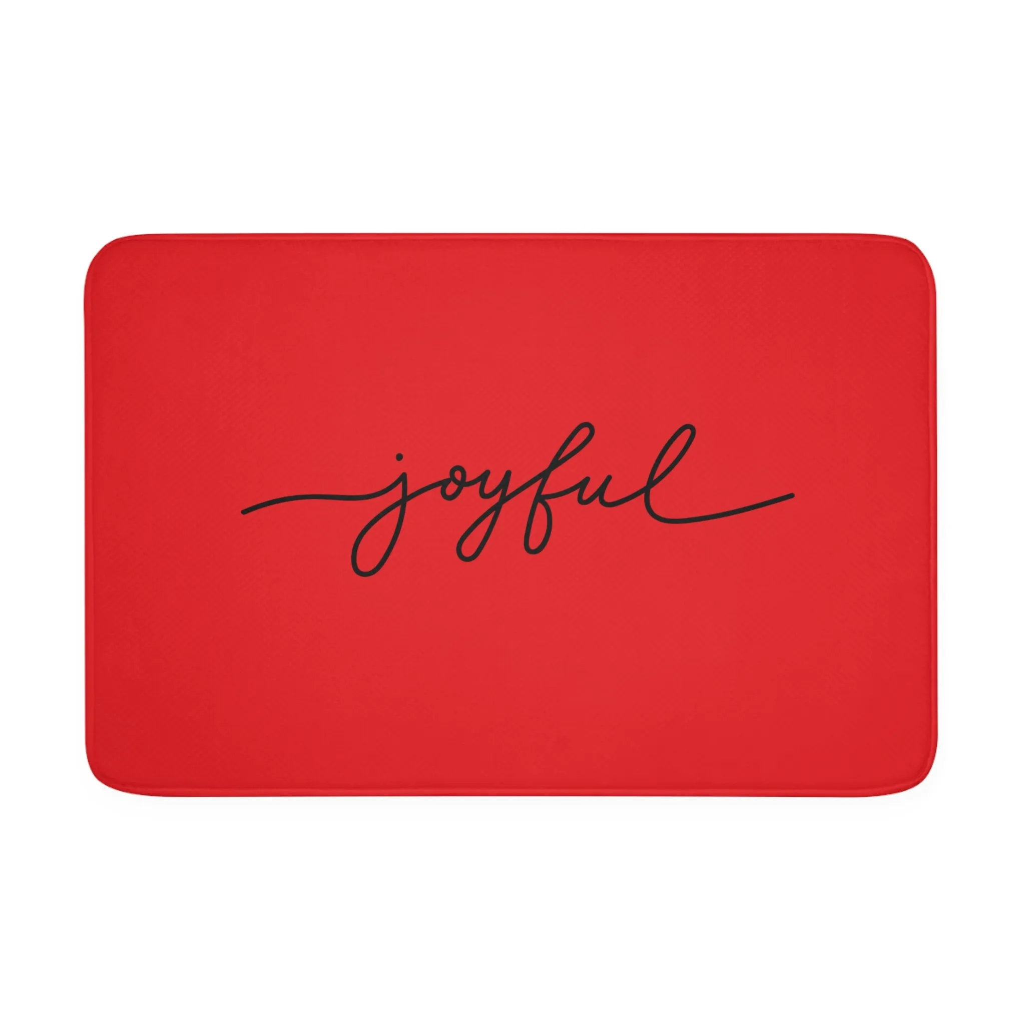 Joyful Memory Foam Bath Mat