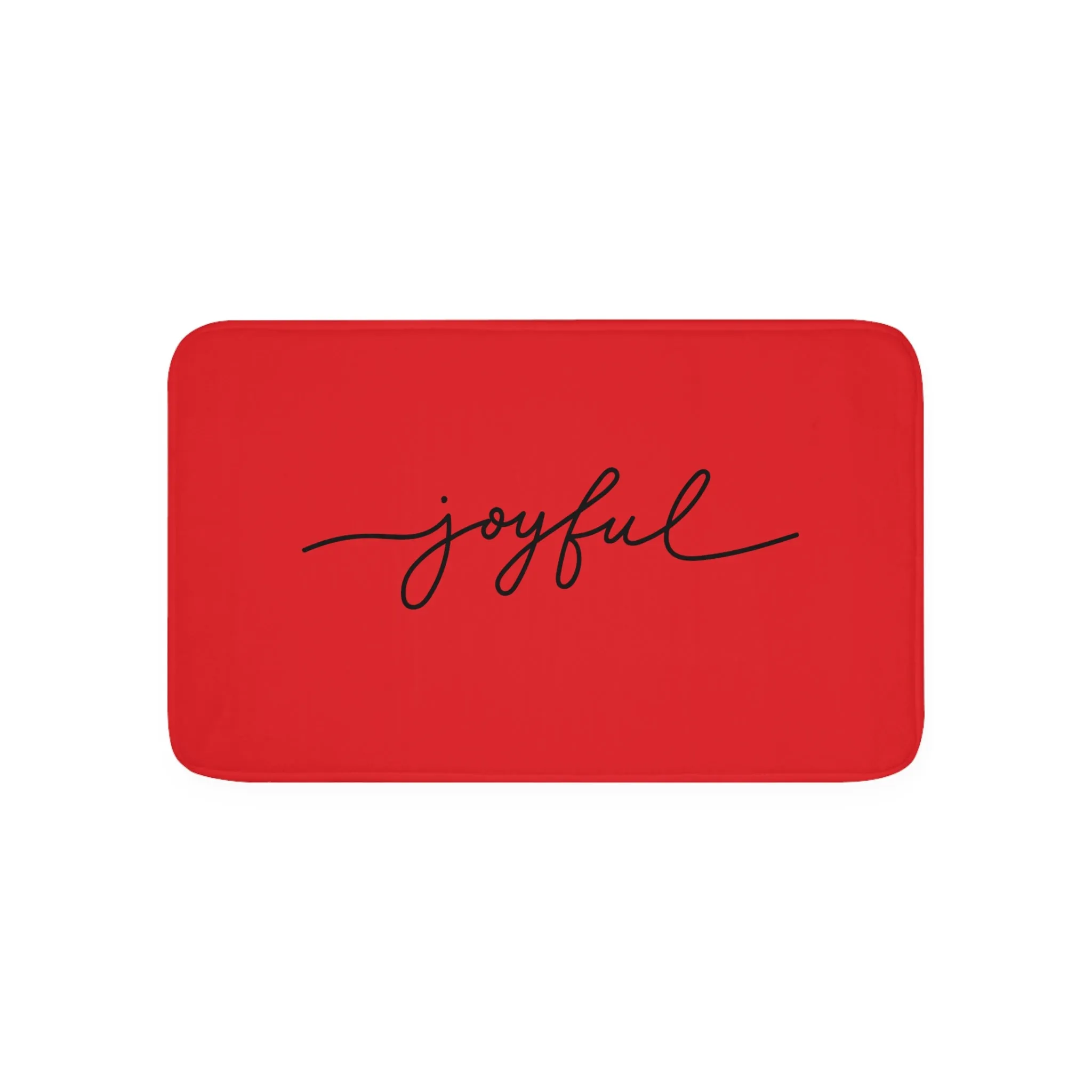 Joyful Memory Foam Bath Mat