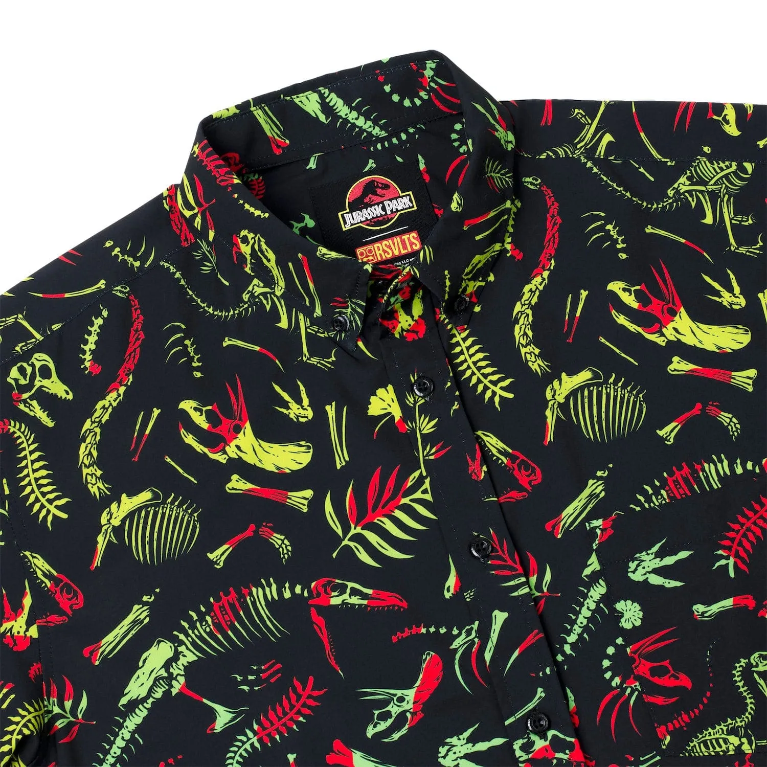 Jurassic Park "Fossil Records" – KUNUFLEX Short Sleeve Shirt