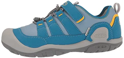 KEEN Knotch Hollow Comfortable Sneaker, Blue Shadow/Mykonos Blue, 10 US Unisex Little Kid